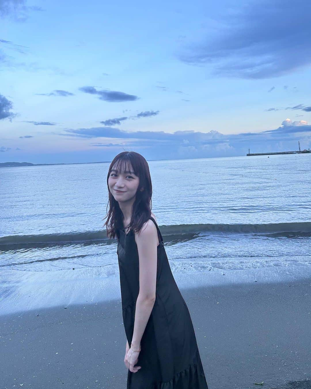 杉本愛里のインスタグラム：「夏の海最高🤍 #江ノ島 #summer」