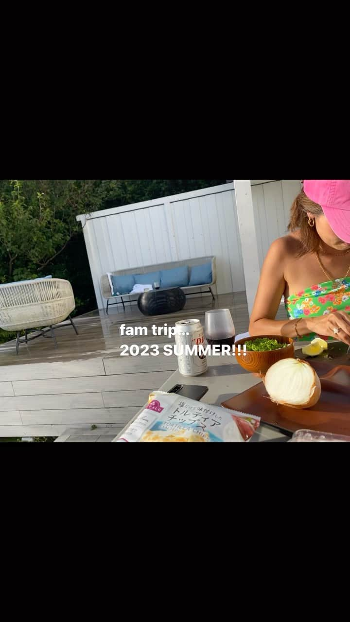 堀舞紀のインスタグラム：「🍋🍅🧅🍴  #僕らの夏休み2023 #summerbreak  #家族旅行」