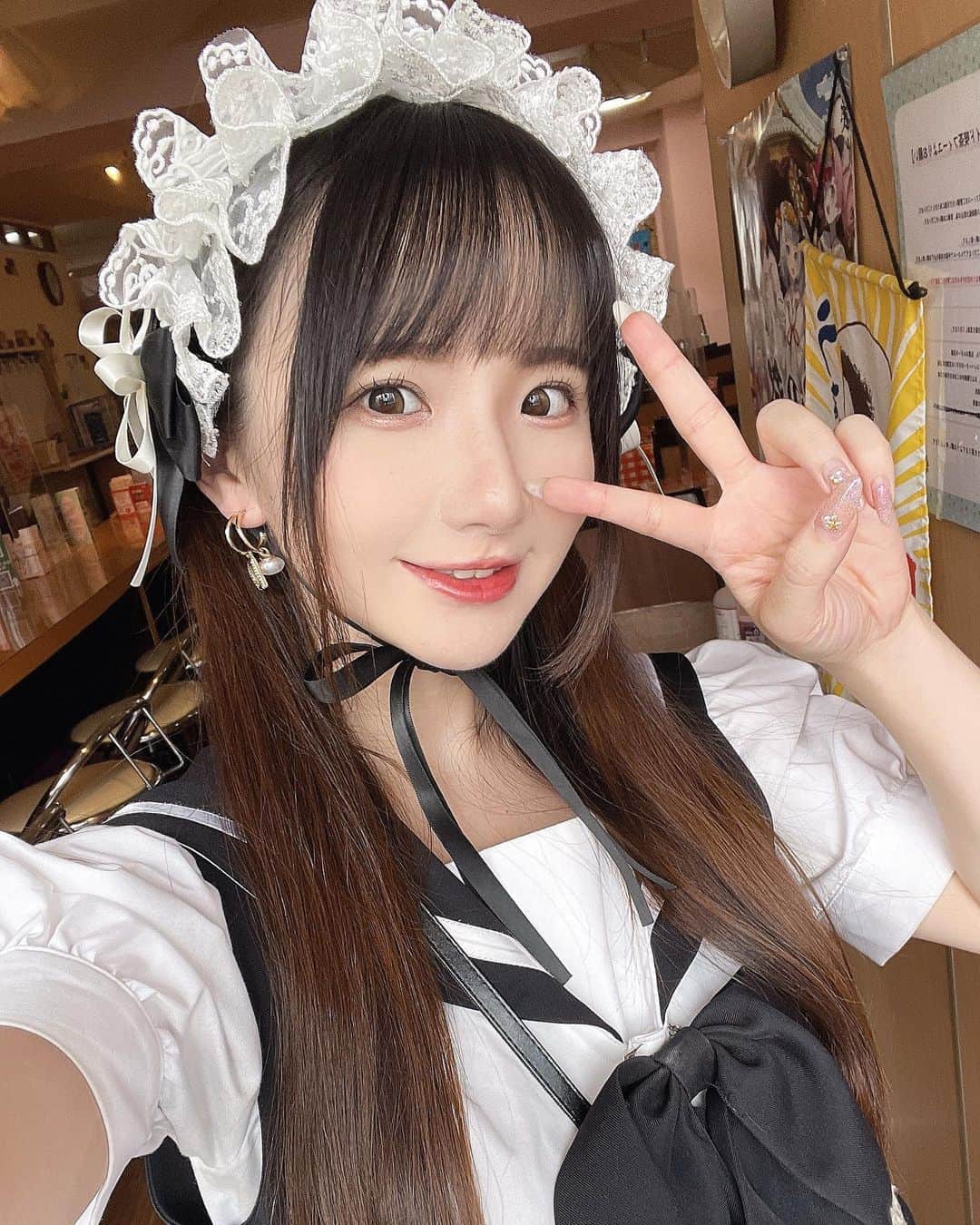 相良朱音のインスタグラム：「今日ビジュが良かったので 残しておこう。」