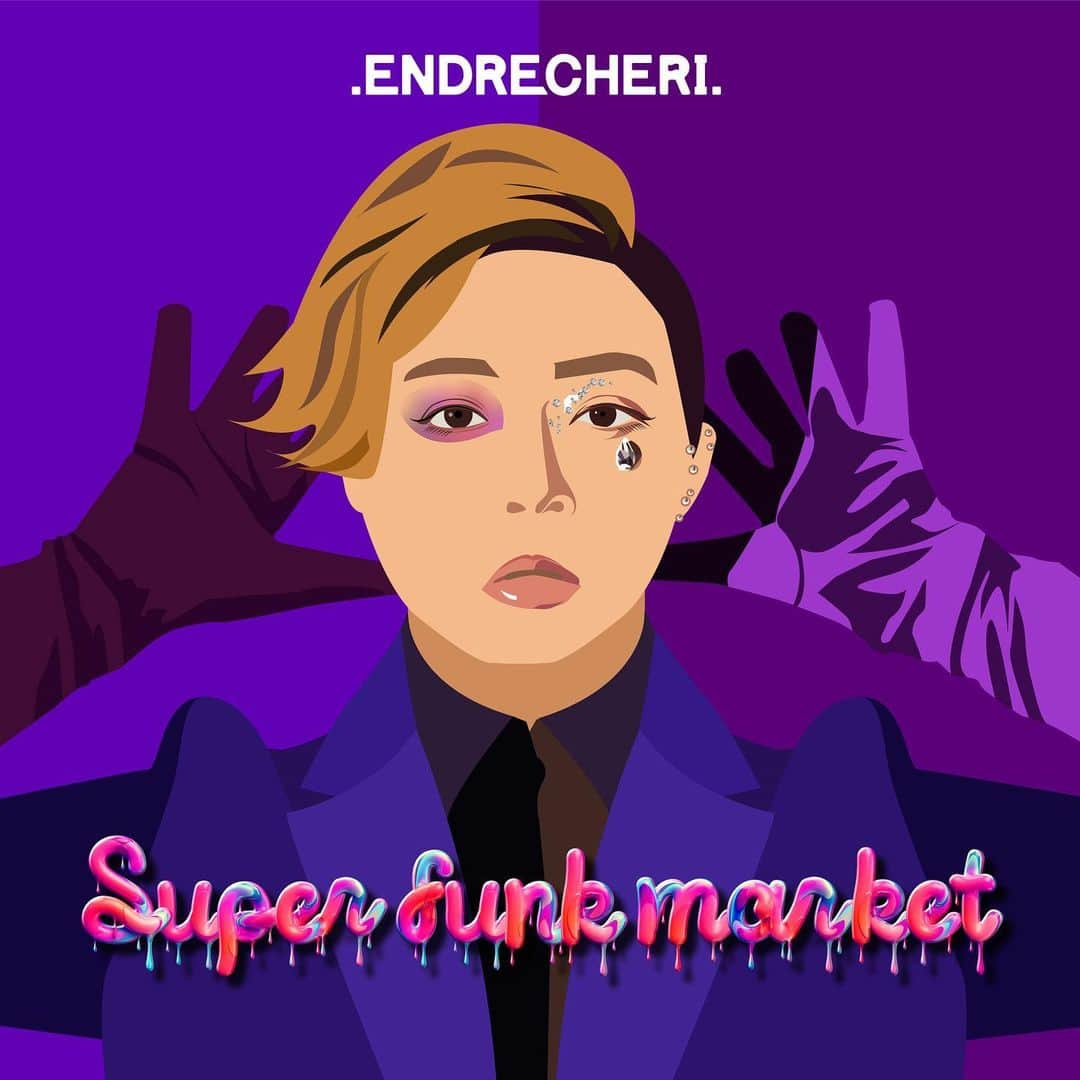 堂本剛さんのインスタグラム写真 - (堂本剛Instagram)「⁡ .ENDRECHERI. New Digital Album   「Super funk market」配信中 ⁡ #ENDRECHERI #Superfunkmarket」8月26日 12時05分 - tsuyoshi.d.endrecheri.24h.funk