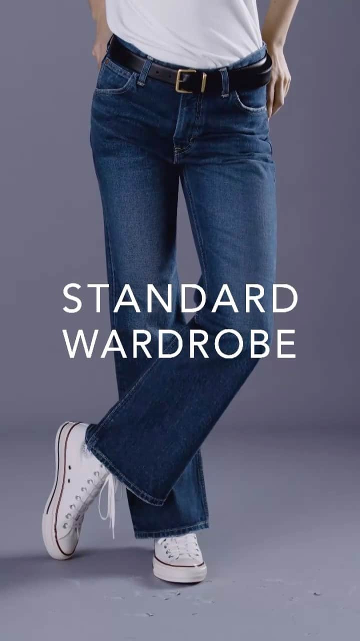 のインスタグラム：「. STANDARD WARDROBE   いつもクローゼットに置いておきたい 選べるマイスタンダードなデニムたち   #lee #leejapan #leejeans #standardwardrobe #リー #リージャパン #スタンダードワードローブ」