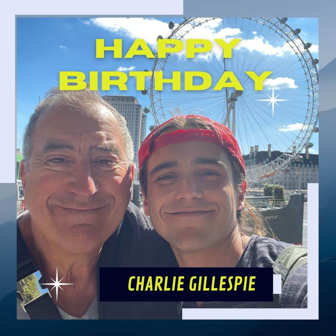 ケニー・オルテガのインスタグラム：「Happy Birthday Charlie! I wish you a year abundant in good health, happiness, creativity, and continued great adventures!  Love & Light sweet man!」