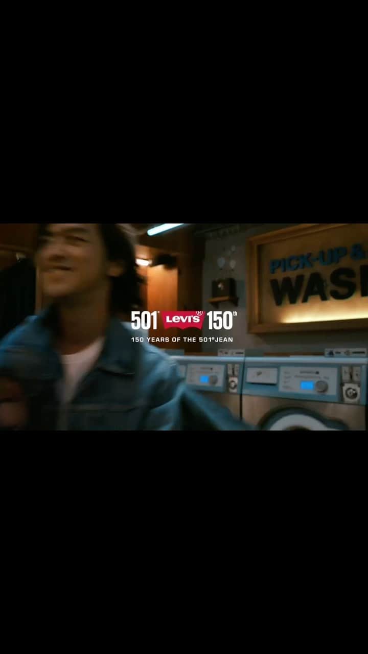 チェン・ボーリンのインスタグラム：「Levi’s 501 👖🔴🔵 150th ✨ 《Mr. 501》📽️✨  @levis_taiwan  @ashfang  #levis501 #levis #501」