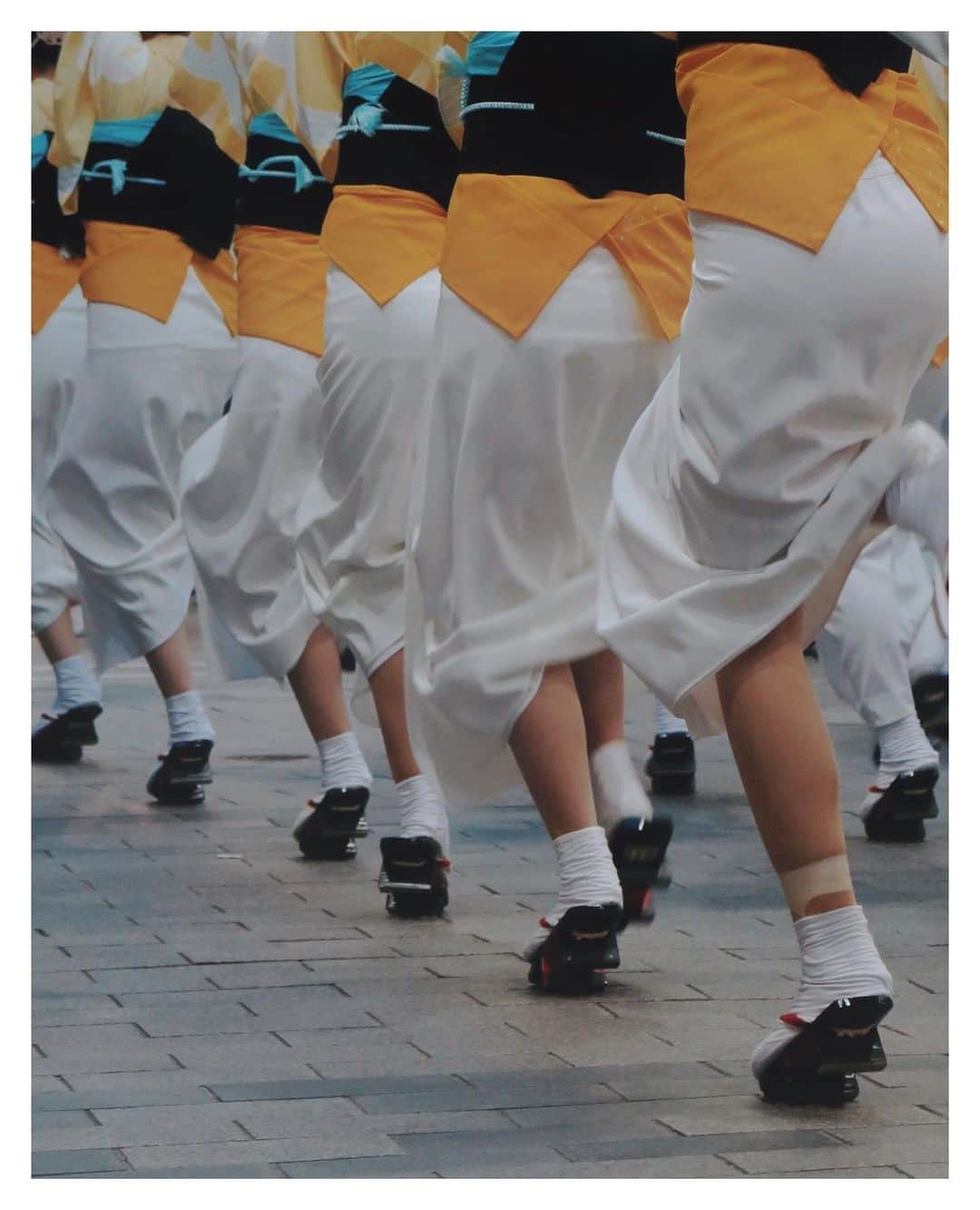 花楓のインスタグラム：「AWAODORI🏮」
