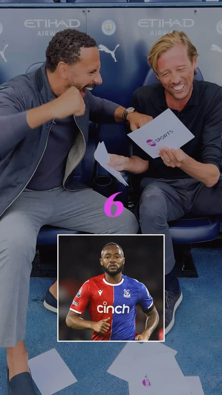 リオ・ファーディナンドのインスタグラム：「This is Football Charades with @rioferdy5 and @crouchy! 🎭   Eyes peeled for part 2… 👀」