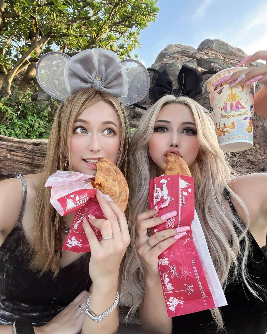 きぃぃりぷさんのインスタグラム写真 - (きぃぃりぷInstagram)「Disney40周年だった🐭🤍1番最後は去年Disney行った時に ...