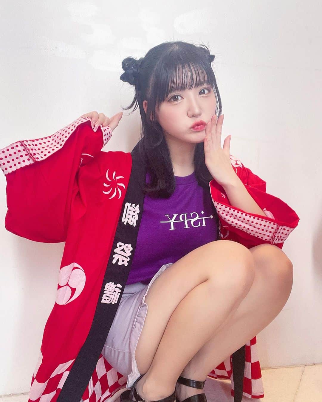 藤田みゆのインスタグラム：「. お祭り行く？🏮💓」