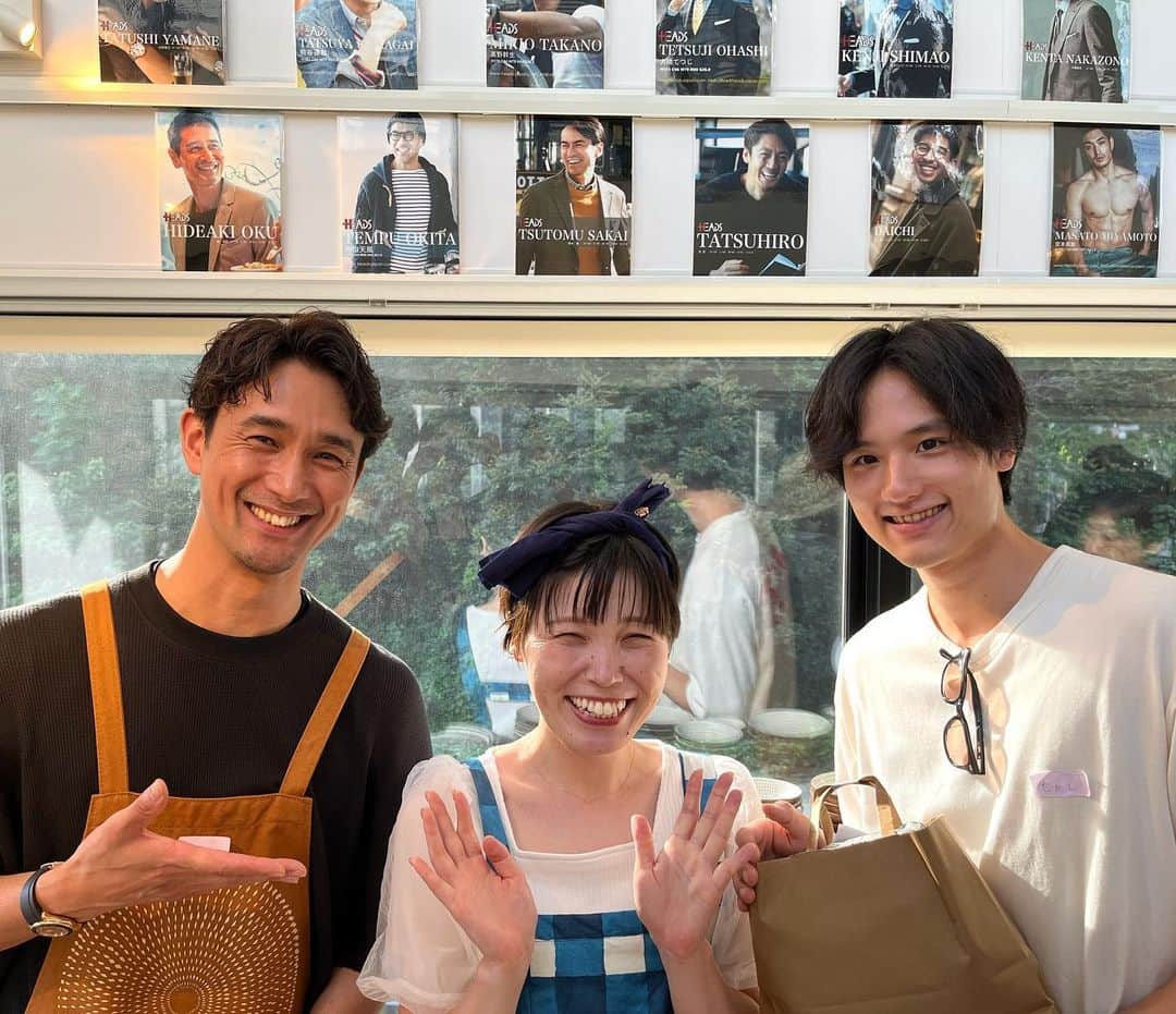大須賀崇のインスタグラム：「雅也さん @masaya0429  がセレクトする小石原焼きのpop up shopにお邪魔しました。  @yanase_honkamamoto  @hayakawa_koishiwara   スペシャルゲストとして尼神インターの聖子さん @seiko_1204  の美味しいお料理も頂き、大変和やかで素敵な空間でした。  明日も開催されておりますので、ご興味のある方は是非 @heads_corporation へ足を運んでみて下さい。  とてもアットホームな空間で楽しめるpop up shopだと思います！  取り扱いの少ないお皿等もございますのでお早めに🏃‍♂️  #小石原焼き #案の定飲みすぎる」