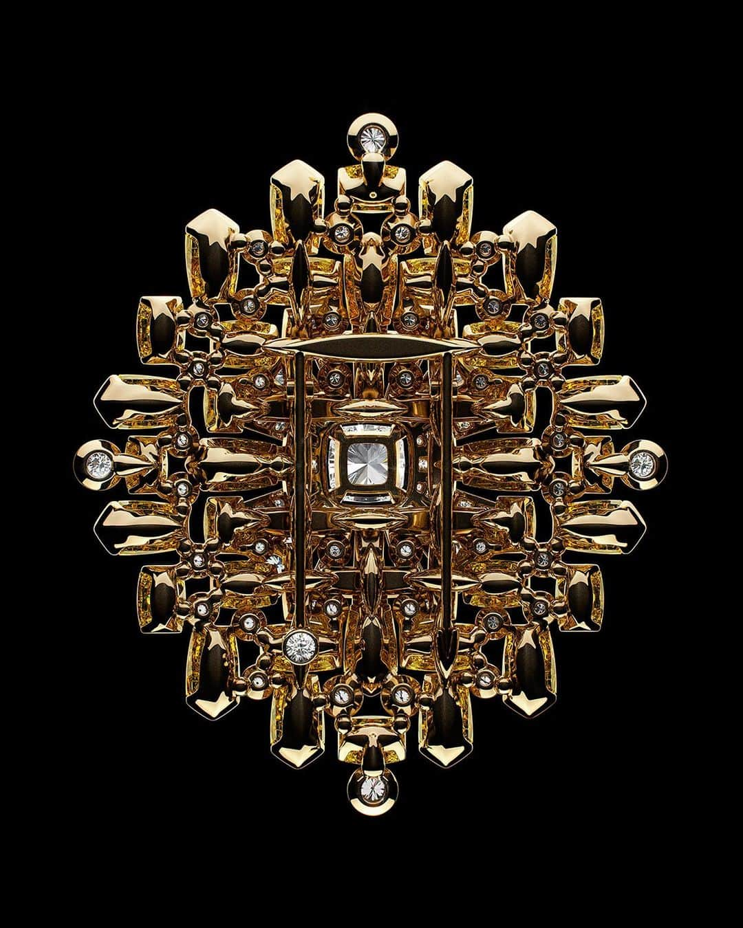 シャネルさんのインスタグラム写真 - (シャネルInstagram)「TWEED DE CHANEL High Jewelry Collection. The TWEED BYZANCE brooch.  With an absolute graphic richness, this brooch represents the sun. The gem-set yellow gold star rests on a tweed of beryls and diamonds. Box-set diamonds shine with light, while faceted beryls provide vivid color.   Discover on chanel.com. Link in bio  #TweedDeCHANEL #CHANELHighJewelry」8月26日 18時05分 - chanelofficial