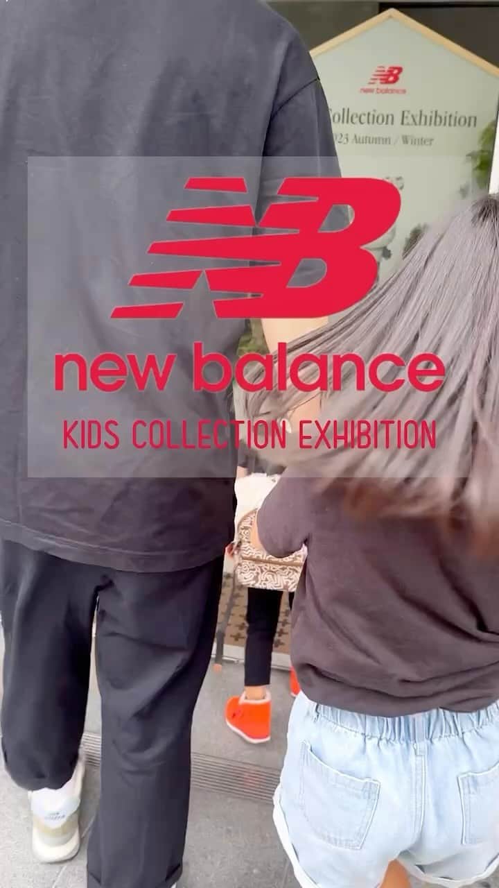 TANYのインスタグラム：「ニューバランス キッズ コレクション @newbalance  #nbkids」