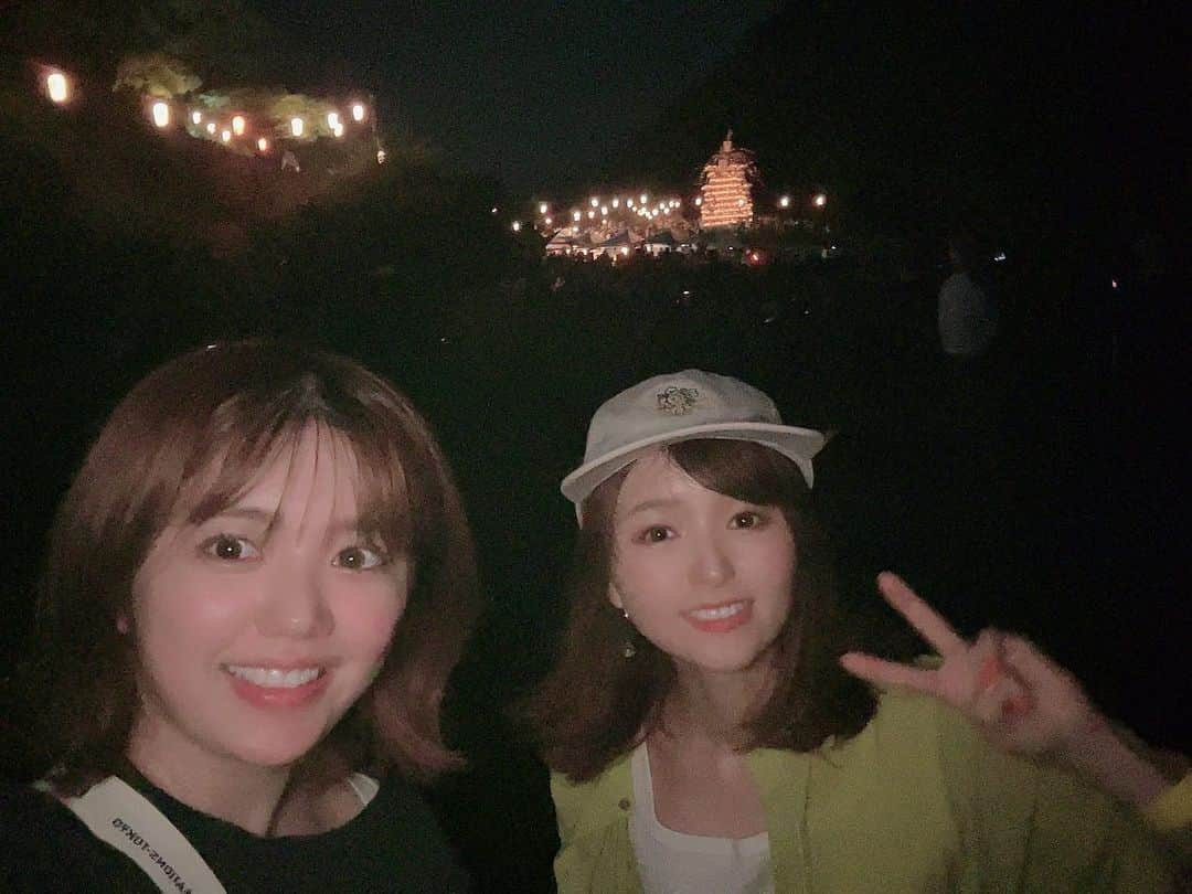 長江里加さんのインスタグラム写真 - (長江里加Instagram)「😭🎆 #秩父 #長瀞 #船玉まつり #わたてん #わたてんプレフレ #船玉まつり2023」9月10日 13時18分 - o_rikachi_o