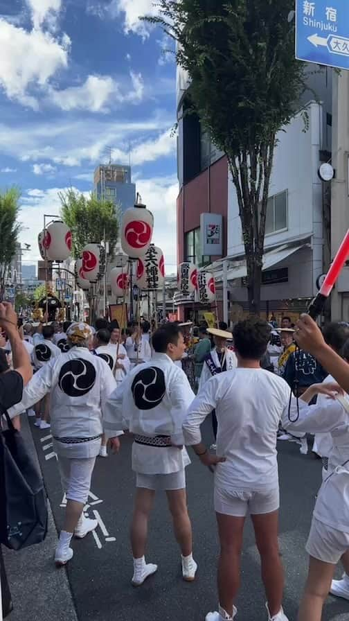 鷹鳥屋明のインスタグラム：「مهرجان صيف طوكيو」