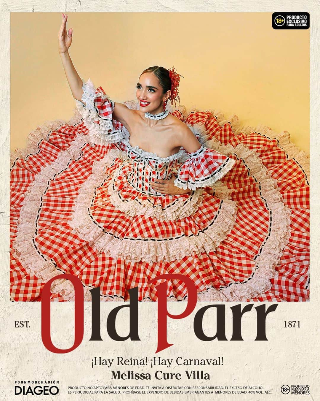 Old Parr Oficialさんのインスタグラム写真 - (Old Parr OficialInstagram)「Felicidades @melissacure, celebramos contigo y Barranquilla por un #Carnaval2024 lleno de alegría, tardes doradas y el sabor de disfrutar la vida. #LlegóLaReina @oldparroficial Foto: @franciscogalloc」9月10日 5時28分 - oldparroficial