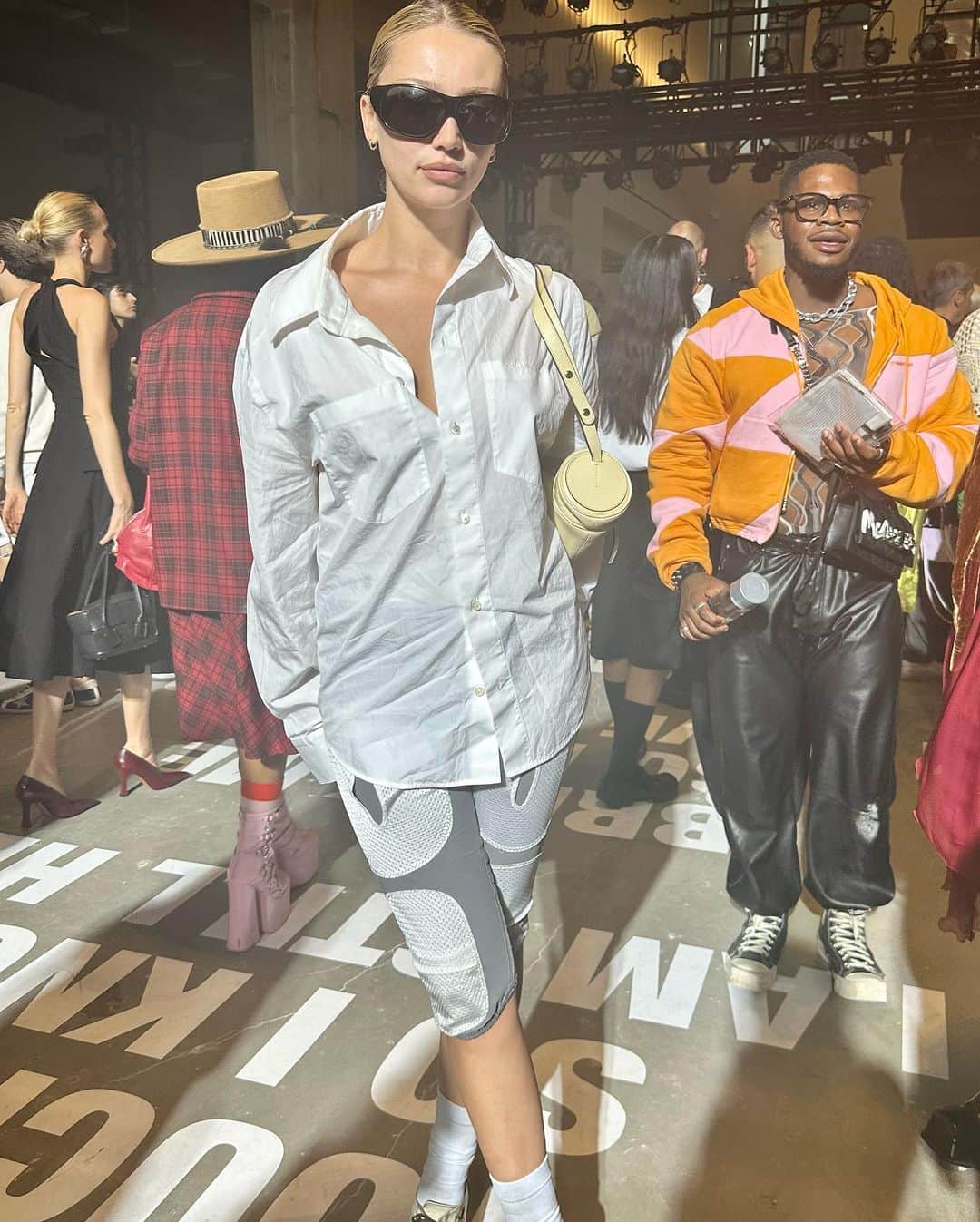 ケイリン・ルッソのインスタグラム：「I’m here for sport @helmutlang」