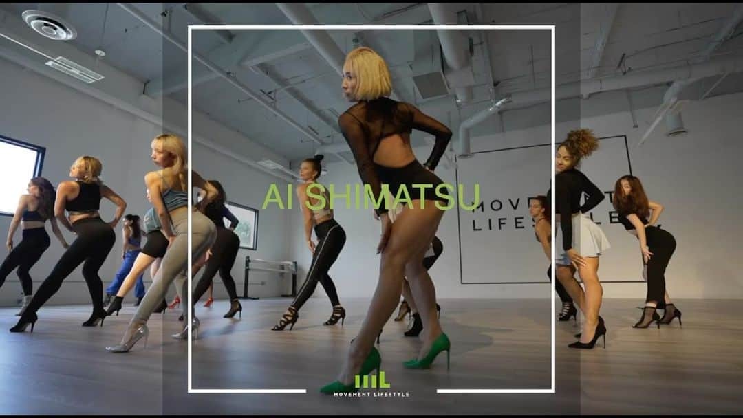 Ai Shimatsuのインスタグラム：「AI SHIMATSU  Heels Technique  Saturday @ 1:45pm  Sign up now on The Movement Lifestyle App!  #mL #movementlifestyle #beginagain」