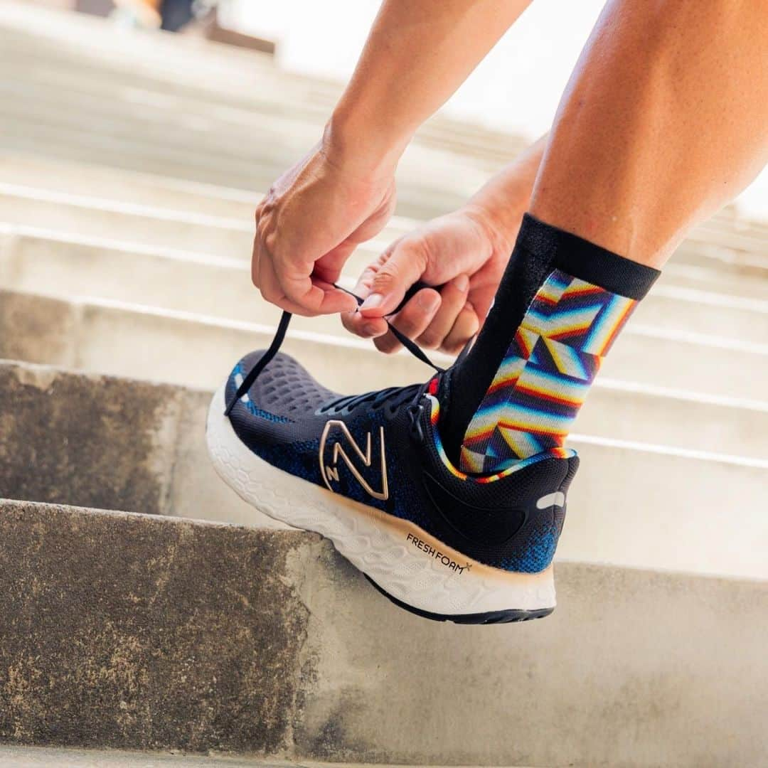 eyeronさんのインスタグラム写真 - (eyeronInstagram)「NEW!  New Balance × eyeron  #eyeron #NewBalance #eyeronデザイン #第二弾 #9月15日発売 #シューズ #ソックス #nowallbeyou」9月10日 8時12分 - sonarpocket_eyeron