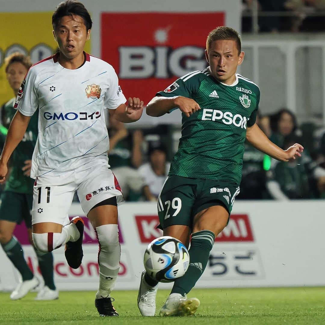 松本山雅FCさんのインスタグラム写真 - (松本山雅FCInstagram)「2023.9.9 Meiji Yasuda J3 League Matchweek 26 Matsumoto 2-1 Ryukyu #松本山雅fc #matsumotoyamaga #yamaga #onesoul #村越凱光」9月10日 8時51分 - matsumoto.yamagafc