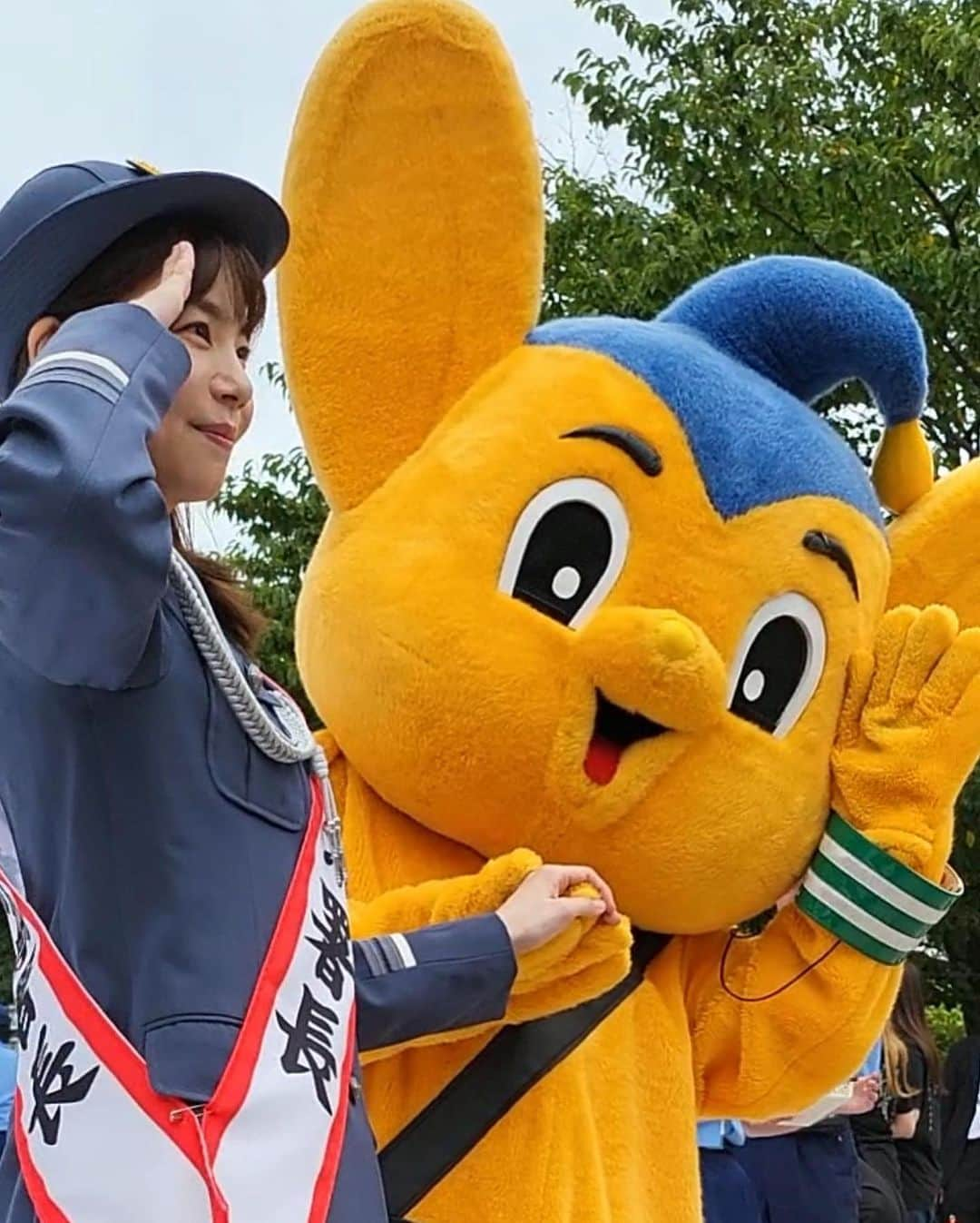 野村麻純さんのインスタグラム写真 - (野村麻純Instagram)「⁡ ⁡ ⁡ 警視庁麹町警察署1日警察署長を務めました。 ⁡ 秋の全国交通安全運動よろしくお願い致します！ ⁡ ⁡ ⁡ ⁡ 緊張していましたが、麹町警察署の皆さまが とてもあたたかく迎え入れてくださり 楽しく任務を遂行できました☺️ ピーポくんにも大感謝です。 つぎはピーポくんの家族にも会いたいな🥰 ⁡ ⁡ #1日警察署長 #麹町警察署 #かっこいいピーポくんポスター」9月10日 14時41分 - masumi_nomura.official