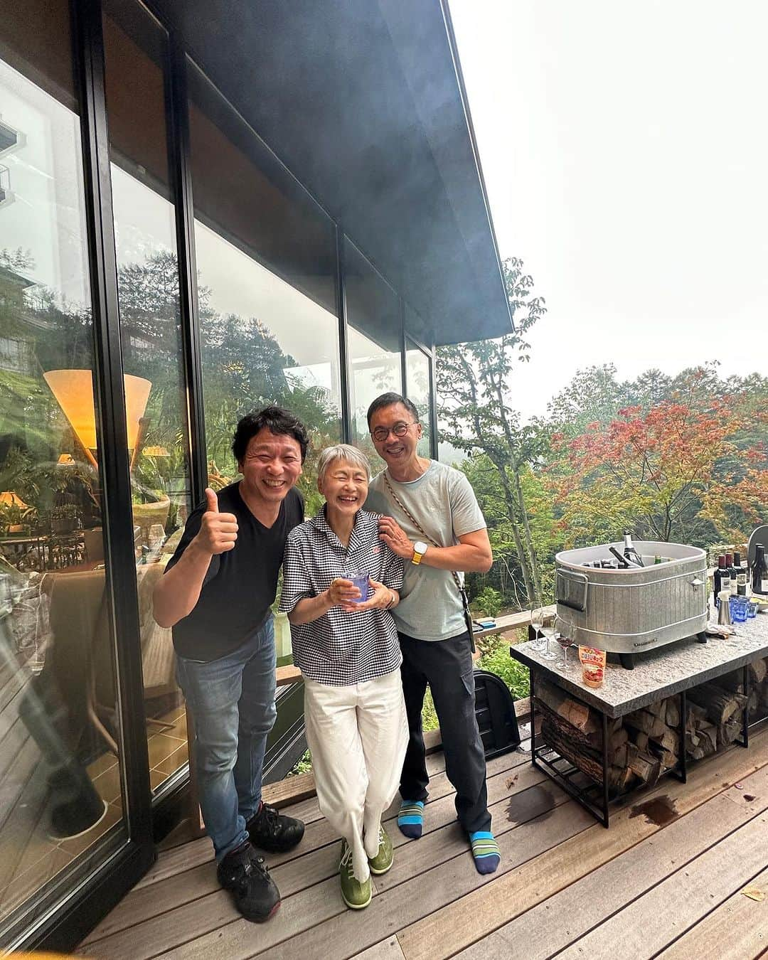 青木定治さんのインスタグラム写真 - (青木定治Instagram)「KARUIZAWA BBQ🍖 #軽井沢」9月10日 9時42分 - sadaharu_aoki