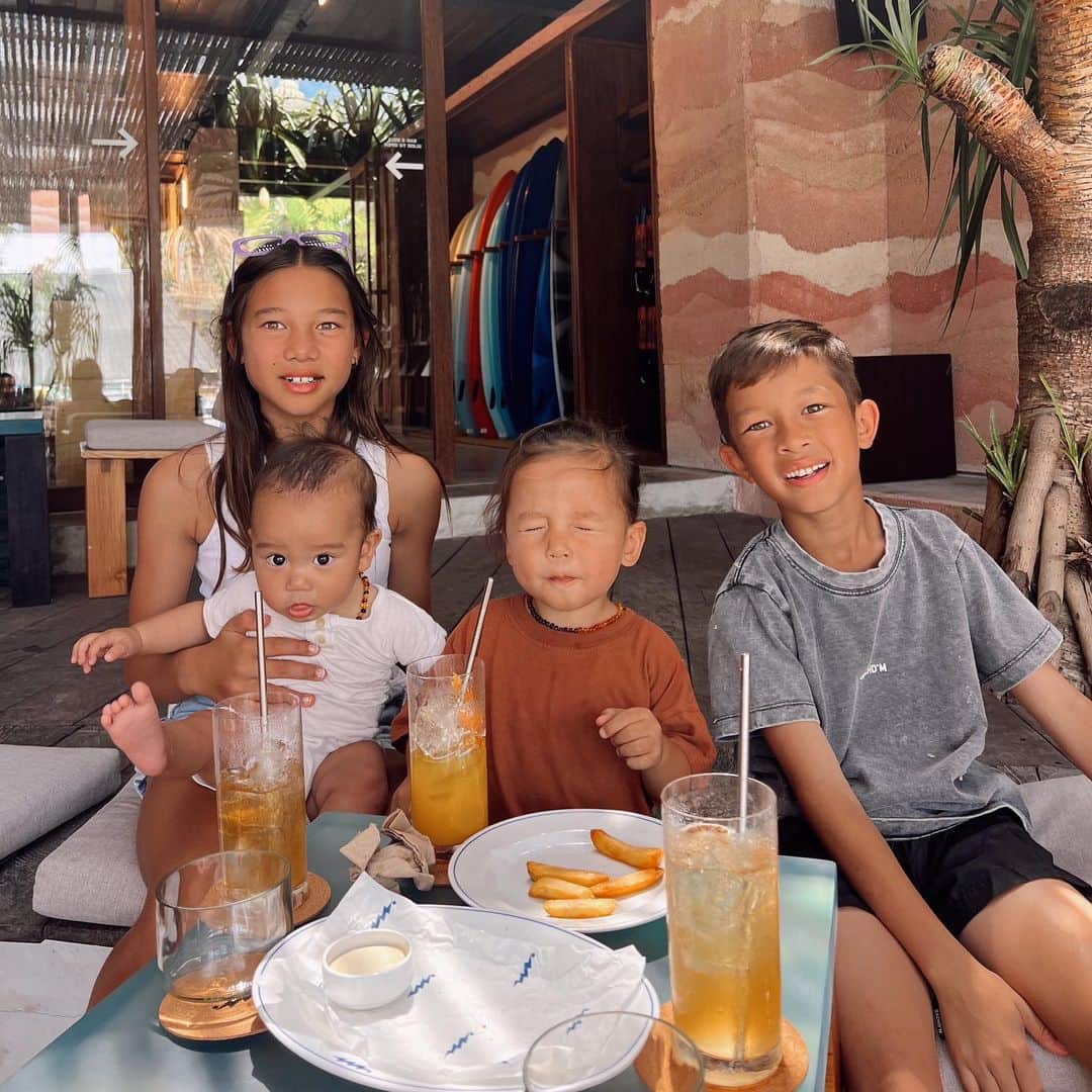 Jennifer Bachdimのインスタグラム：「I love family Saturday’s ❤️ My heart is so full, I’m one lucky Mama 🙏🏼#teamBachdim #blessed」