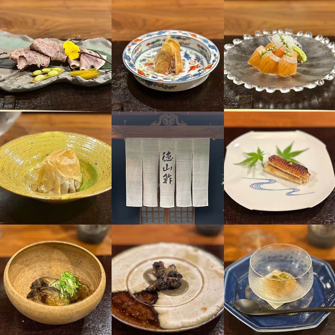 中川愛海さんのインスタグラム写真 - (中川愛海Instagram)「大人の修学旅行2023☆ 今年は滋賀県余呉にある「徳山鮓」さんへ行ってきました！ 日本古来の鮨の原点、熟鮓を現代風にアレンジしたお店。 ジビエ、山菜、湖魚を使った郷土の伝統食がコース料理で味わえます。徳山鮓さんでしか味わえない素晴らしい料理の数々で、貴重な食を体験を堪能した旅でした。 改めて自然大切さやありがたみを心から感じられ元気の源といただけました！徳山鮓の徳山さんはじめ女将さん、皆様お世話になりました。ありがとうございます😊 食事のご紹介はアミュランで↓ @ami_nakagawa_amyuran  #滋賀県オーベルジュ #滋賀県余呉 #滋賀県グルメ #余呉グルメ #徳山鮓 #発酵料理 #徳山鮓は泊まりが1番 #徳山鮓の朝ごはん #徳山鮓さん #食の原点 #食の大事さ #自然を感じる #自然をいただくしあわせ #アミュラン #アミュラン星 #アミュラングルメ  #大人の修学旅行2023 #恵比寿大人の修学旅行 #恵比寿大人の遠足」9月10日 10時24分 - ami_nakagawa_