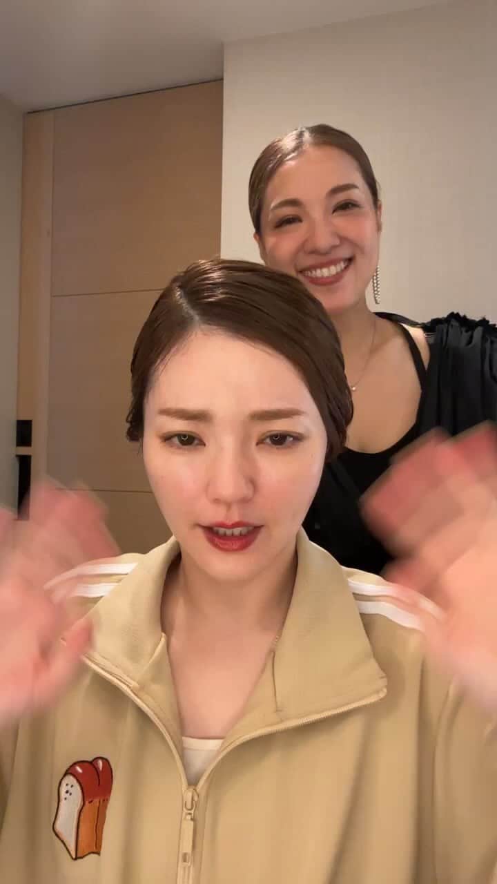 のインスタグラム：「今日のヘアメイク  @desrisa」