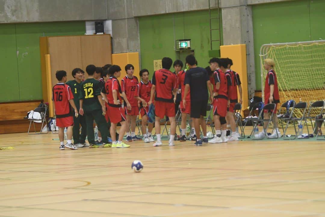 のインスタグラム：「関東学生男子4部リーグ 千葉大学vs桐蔭横浜大学 32-36」