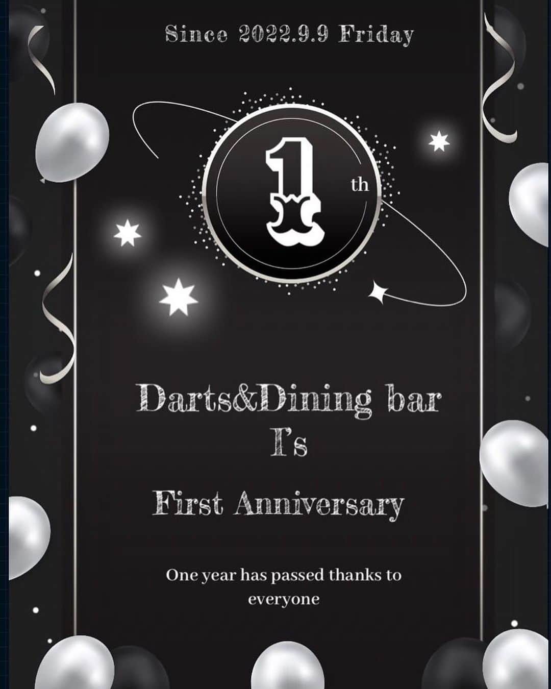 前田けゑさんのインスタグラム写真 - (前田けゑInstagram)「新宿 歌舞伎町 Dart &Dining Bar I'sが1周年になりました！ 皆様いつもありがとうございます😊 1周年パーティを9/9-9/16で行ってますのでお時間あるかたはぜひ！ 大人数での貸切もできる店なので要チェック‼️ #ダーツ #カラオケ #新宿 #歌舞伎町 #1周年 @darts_and_dining_is_aizu」9月10日 12時21分 - ke_maeda