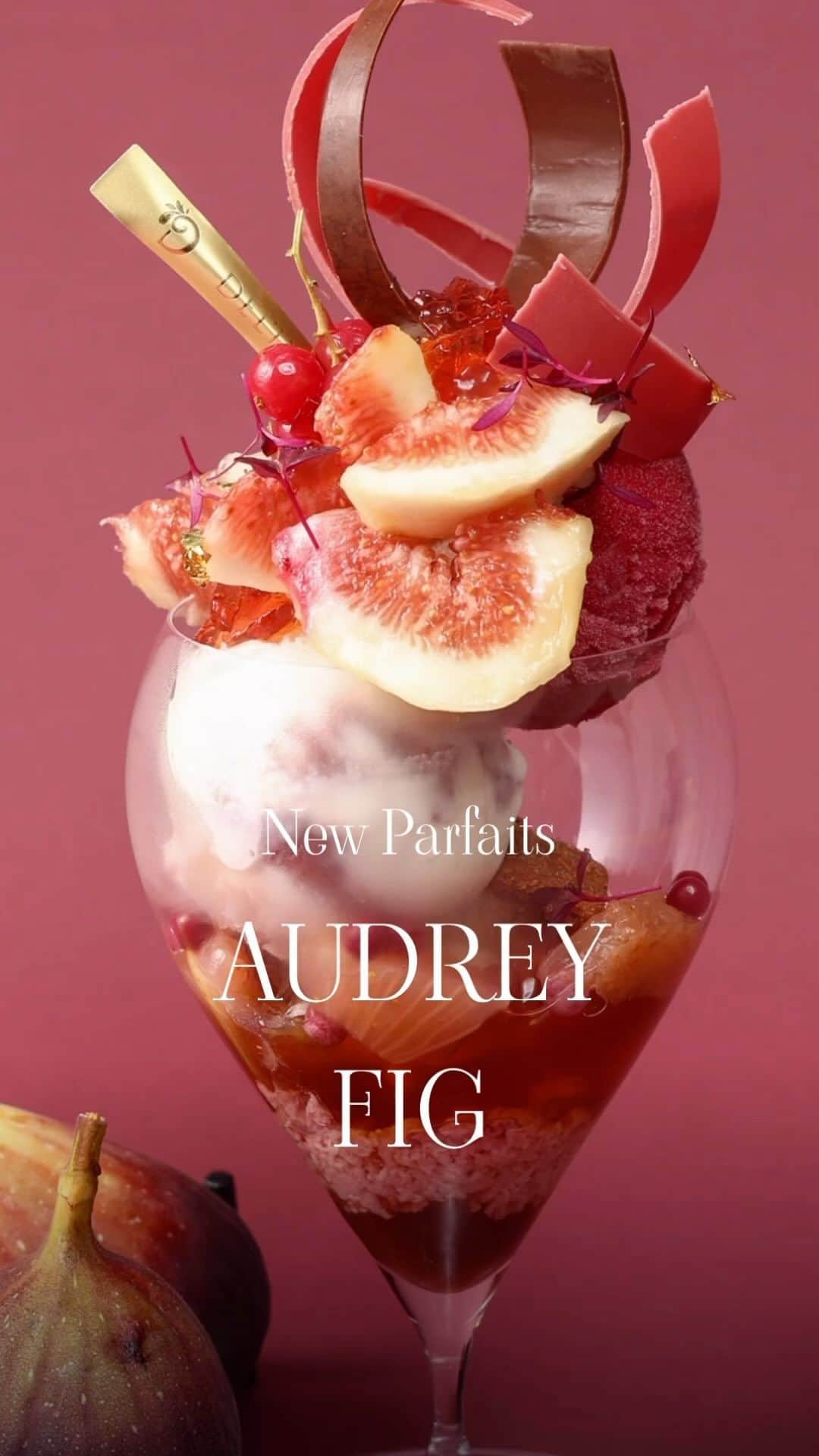 eguchikazuakiのインスタグラム：「New Parfaits Coming soon  Audrey Fig I love Fig」
