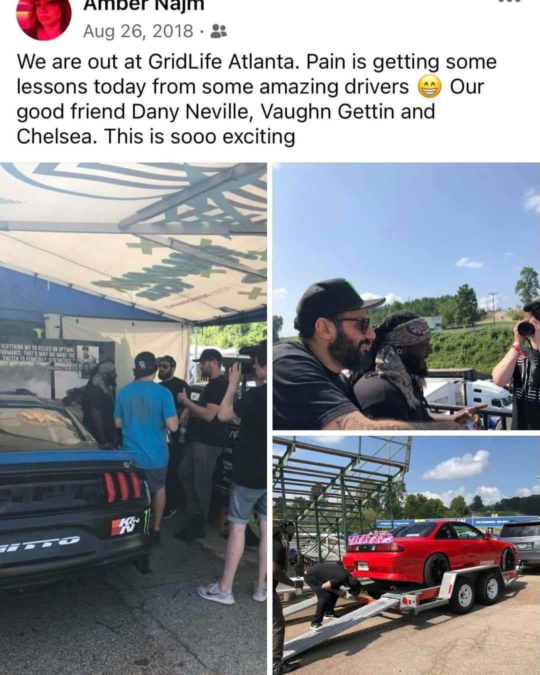 T-ペインのインスタグラム：「Exactly 5 years ago today! @danyneville @vaughngittinjr and @chelseadenofa took time out of their day at @gridlifeofficial to teach me how to hold a giant donut in my S14!  . Thank God none of them knew I didn’t know how to drive manual shift that day 😂 . And BOOM! 5 years later EXACTLY I’m leading a tandem with Vaughn and Chelsea in my @rtrvehicles S550 and them in the brand new 650s.  . On top of me starting my own automotive company @nappyboyautomotive with @hertlife and @rob_nappyboyautomotive ( of @autoextremesinc ) and a bunch of amazing ppl AND we just finalized the contract on and received the keys to our new shop last night (you’re not gonna believe what shop we bought 😂) . This has been the craziest journey and I’m haven’t even gotten started yet 🤦🏿‍♂️ thank you to everyone that’s been a part of this and I can’t wait to show you guys what we have coming up」