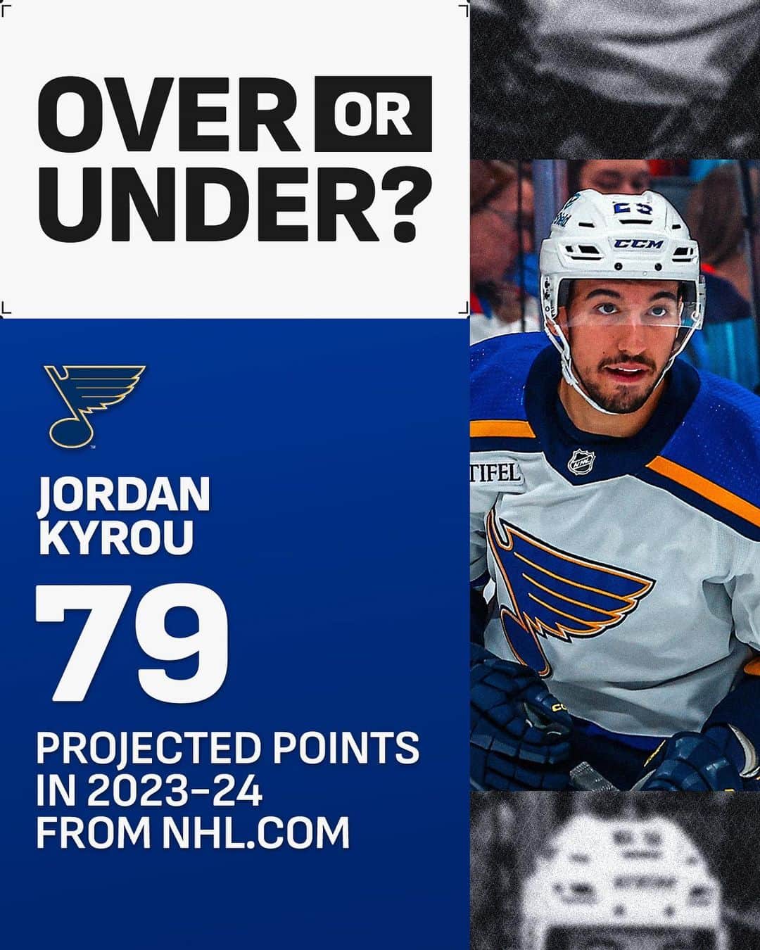 NHLさんのインスタグラム写真 - (NHLInstagram)「Thoughts on @jordankyrou's projected #FantasyHockey points? 💭」8月27日 5時12分 - nhl