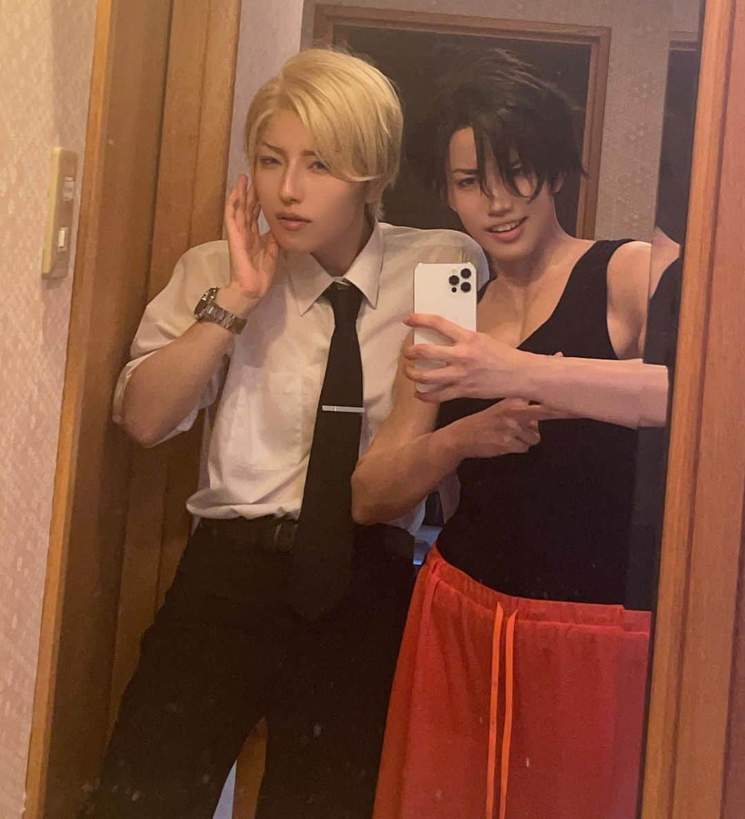 だるまさんのインスタグラム写真 - (だるまInstagram)「ゆむちゃんとハピクソ💩  #ハッピークソライフ #コスプレ #bl #yaoi #cosplay」8月26日 21時06分 - daruma_1_1