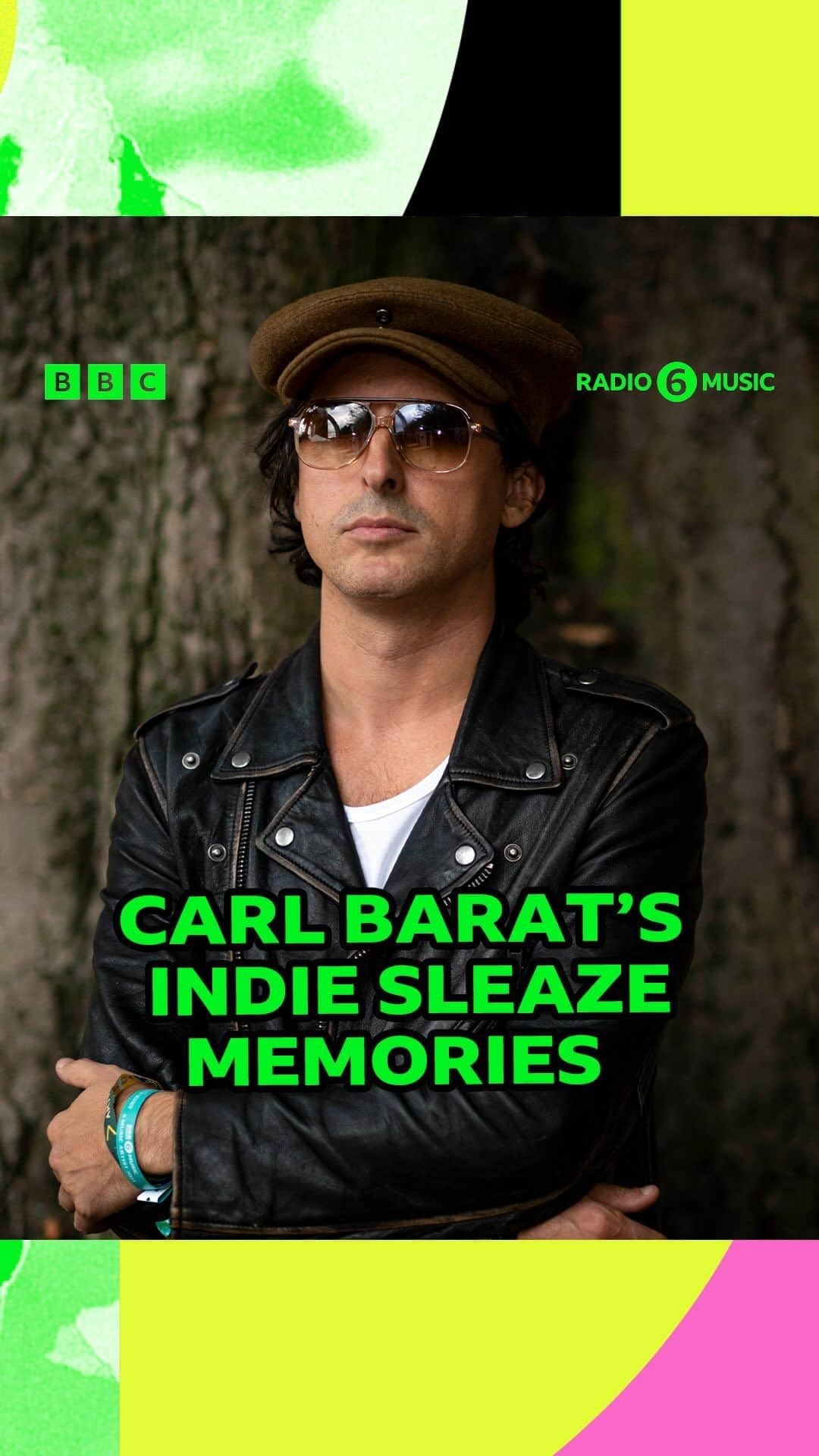 カール・バラーのインスタグラム：「‘I can’t tell you my craziest story...’ 🤐  Carl Barat chats to us about the Indie Sleaze era following his set with Gary Powell at All Points East.」