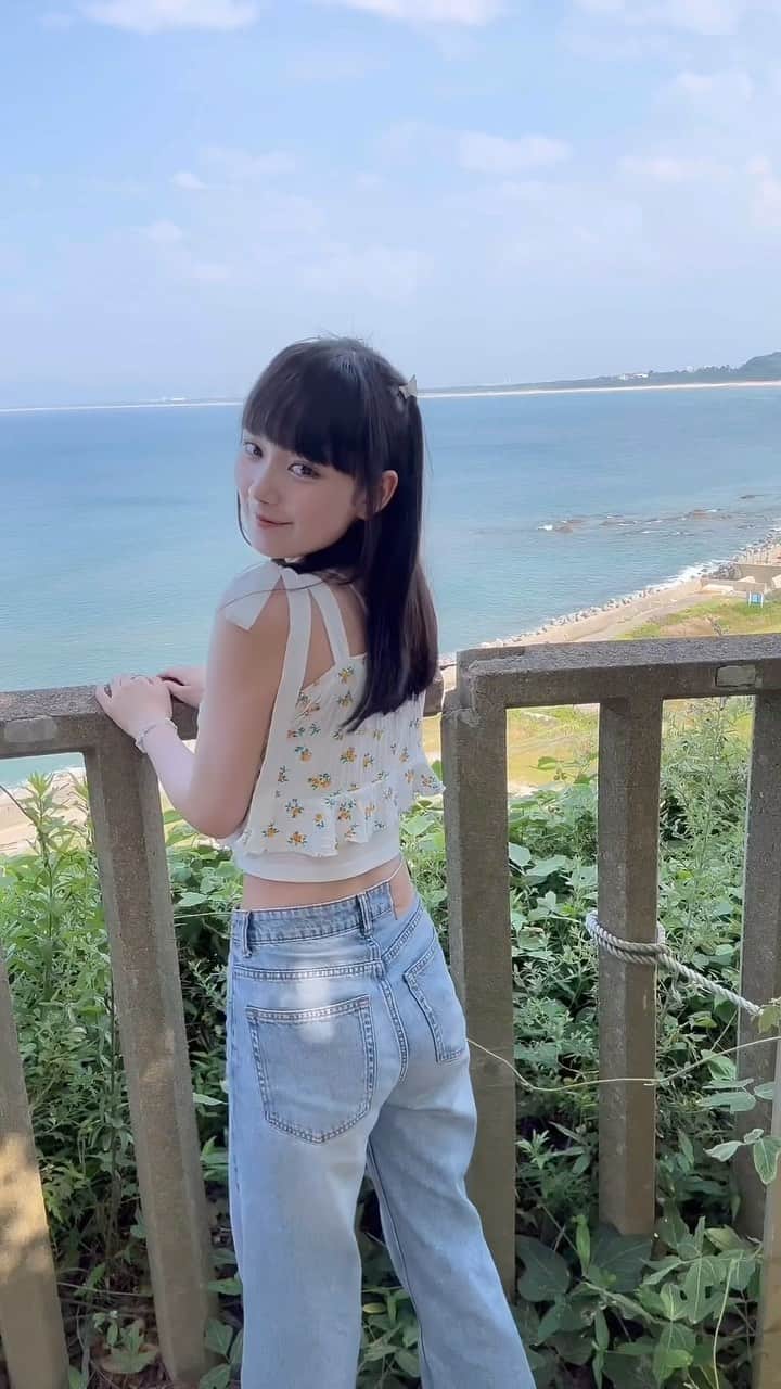 松本恵莉紗のインスタグラム：「景色最高でした✨️🩵」