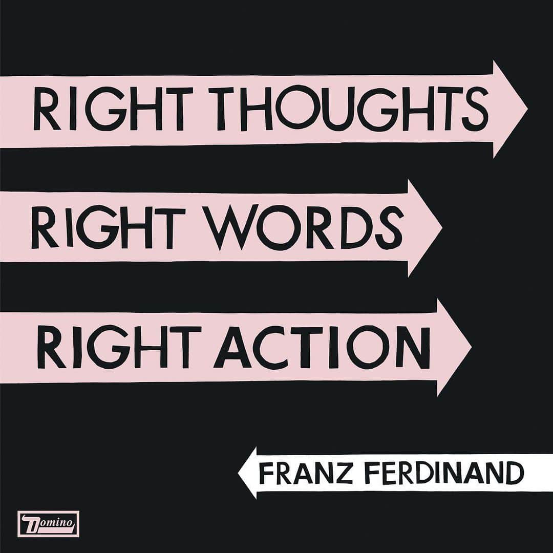 フランツ・フェルディナンドのインスタグラム：「Our fourth album Right Thoughts, Right Words, Right Action was released on this day in 2013.   What is your favourite song from the album?」