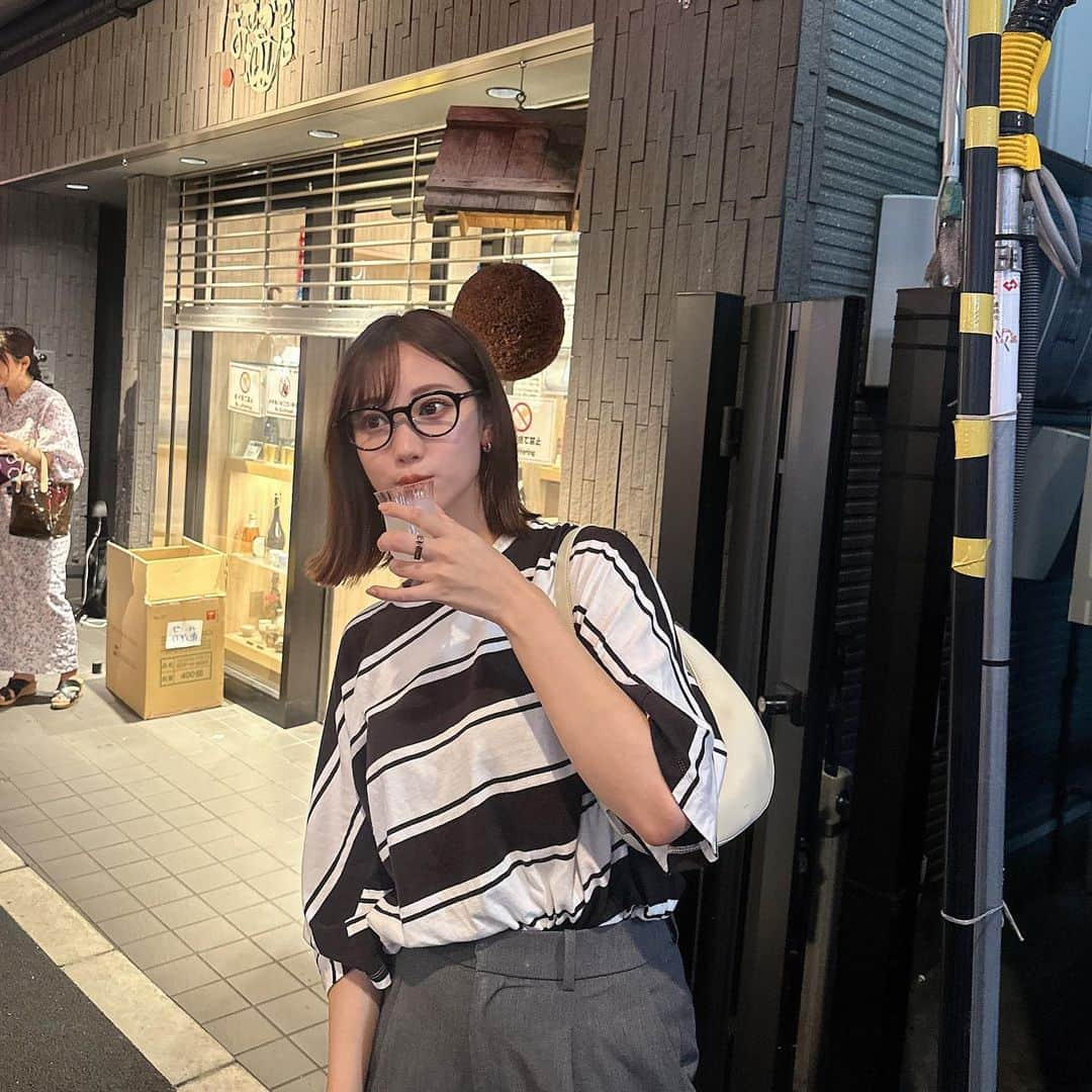 高野祐衣さんのインスタグラム写真 - (高野祐衣Instagram)「お祭で日本酒見つけました🍶 暑かったので 紀土さんのスパークリング🫧  #はせがわ酒店 #紀土」8月26日 22時10分 - yuipooon12_06