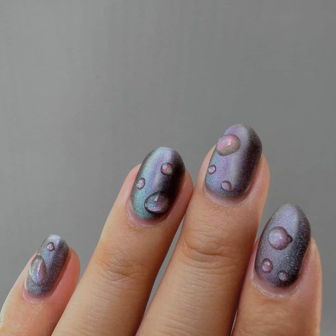 相羽瑠奈さんのインスタグラム写真 - (相羽瑠奈Instagram)「🫧 new nail 🫧」8月26日 22時26分 - rone.runa
