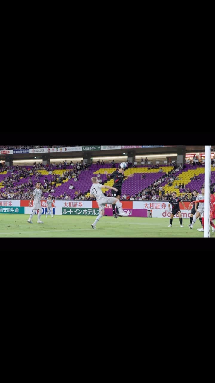 京都サンガF.C.のインスタグラム：「大智🔥🔥 #京都サンガ #sanga #超感動 #RevUp #大智は止められない #ヘディング2発 #SangaOfficialCam」
