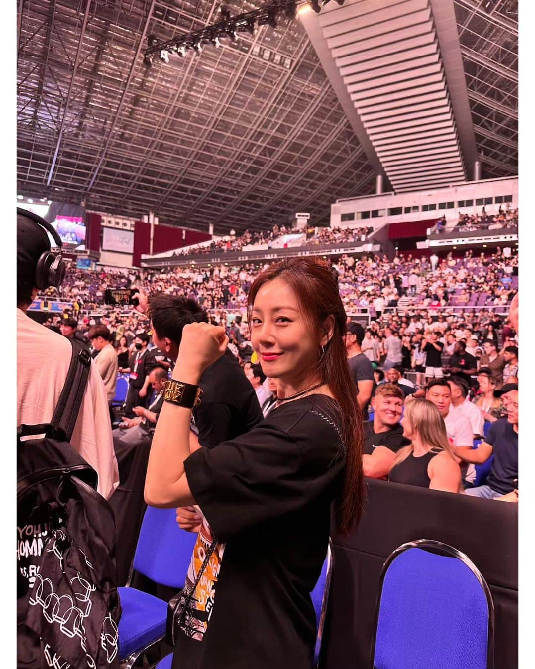 オ・ナラのインスタグラム：「피가 끓어 오르는... 곧... #정찬성#코리안좀비#go#ufc#싱가포르」