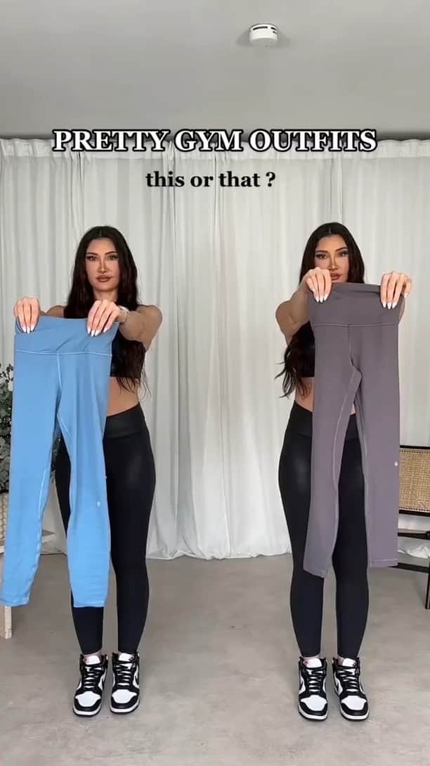 SHEINのインスタグラム：「Which @glowmode_official gymfits would you ✨ glow ✨ for: left or right? 👇 @chriena  🔎 10860553 12215542 12496656 10579006 13081555 12950197 9670877 12688383  #SHEIN #SHEINforAll #SHEINstyle #fashion #chic #glowmode」