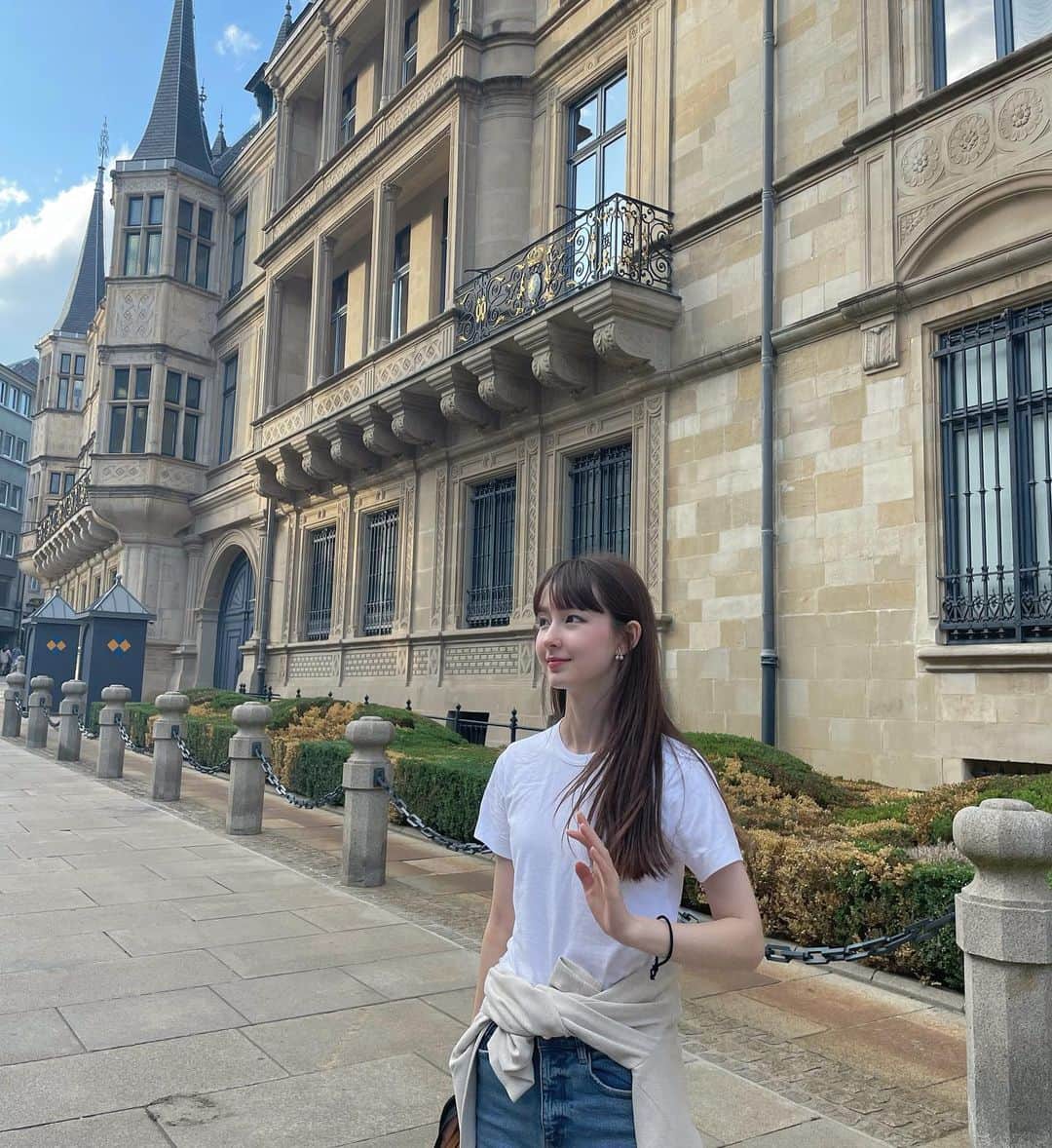バウエルジゼル愛華さんのインスタグラム写真 - (バウエルジゼル愛華Instagram)「🇱🇺 #luxembourg #ルクセンブルク #06년생 #vacation #summerholiday」8月26日 23時14分 - giselle_aika
