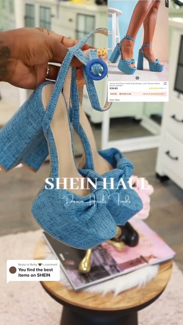 SHEINのインスタグラム：「Step on up, HEEL HAUL coming through! 👠👡👢 Which pair would you pick: 1, 2, or 3? 👇 @juneplum2017  🔎2693139  #SHEIN #SHEINforAll #SHEINstyle #fashion #chic」