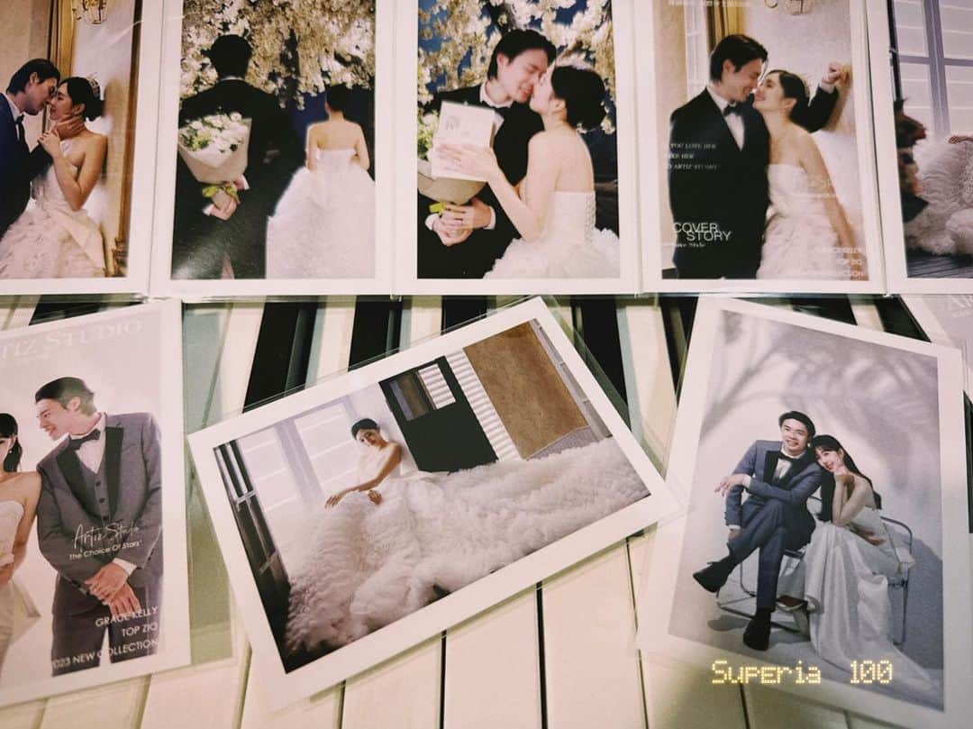 Dewi Chienのインスタグラム：「💍婚紗照coming soon ⋯  #等了三年 #終於順利完成了 #大衛婚禮紀錄」