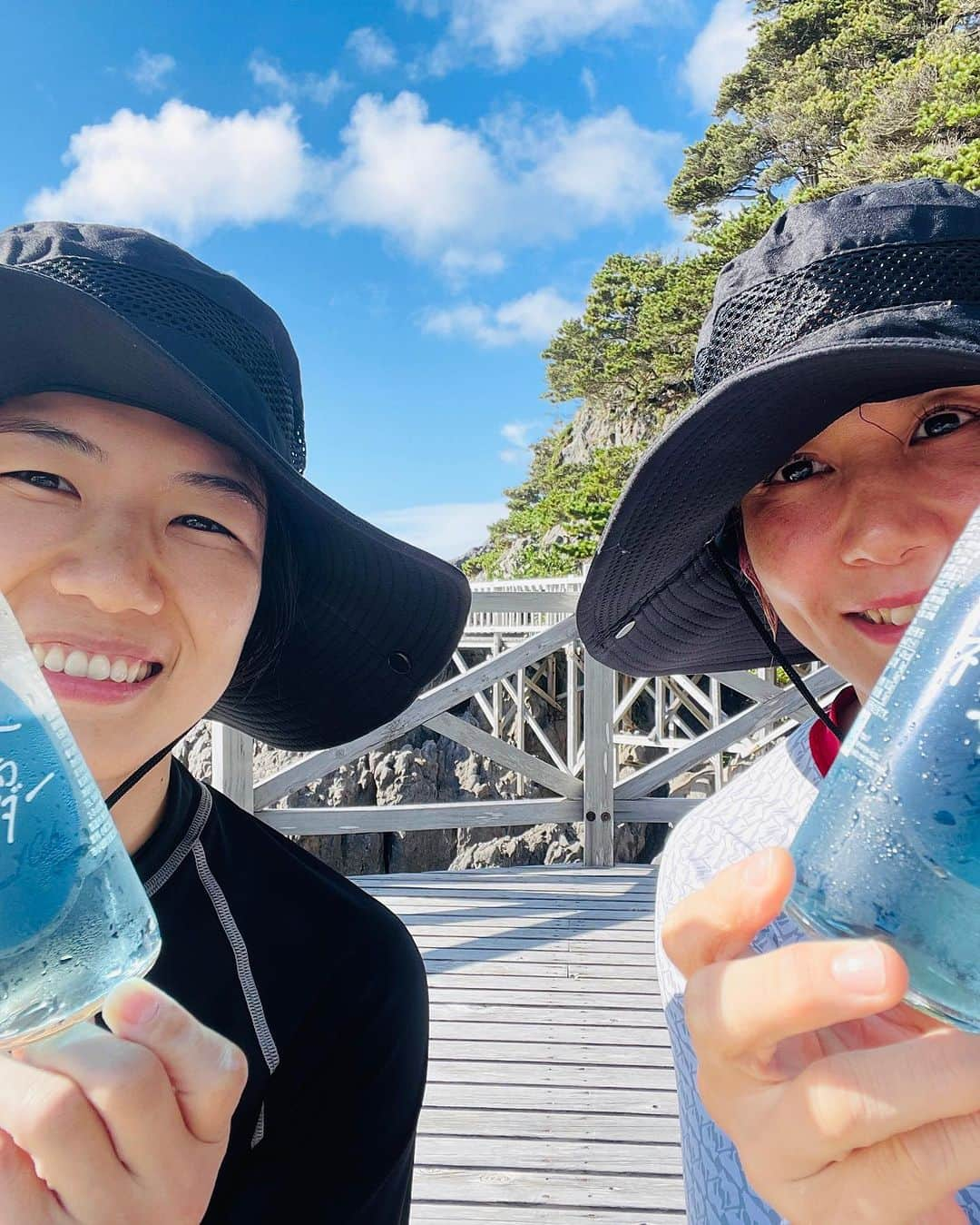 渡辺華奈さんのインスタグラム写真 - (渡辺華奈Instagram)「. 海＆山遊び＆星空編⛰️🌊 たのしかったぁぁぁ！！！ 飛び込み最高〜🥰 .  #夏休み #神津島 #赤崎遊歩道　 #飛び込み　 #シュノーケリング #山 #秩父山 #展望台 #星空 #柔道教室 #柔道 #海 #mma #MMAfighter #筋肉女子」8月27日 0時42分 - kana_0821