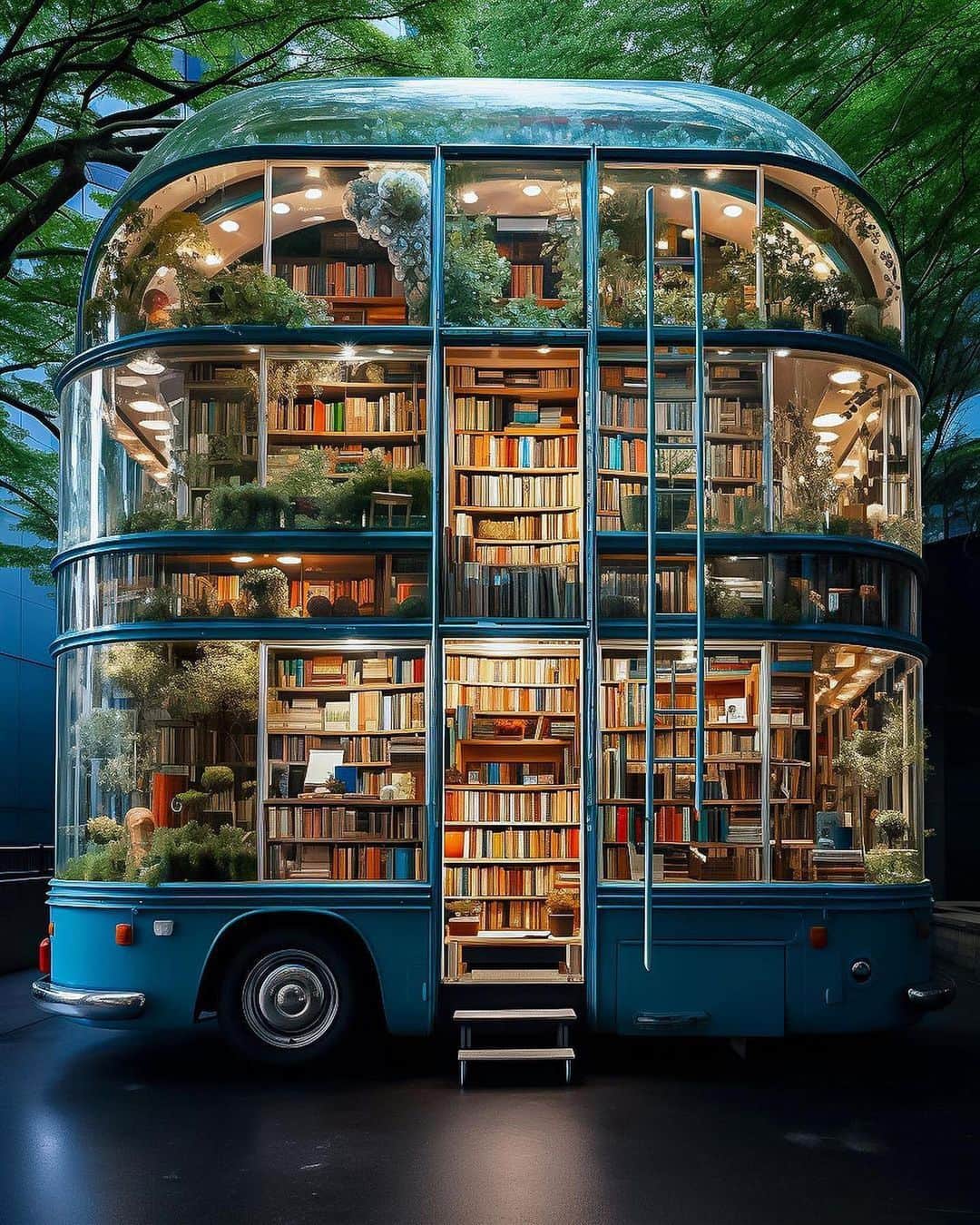 Warby Parkerのインスタグラム：「In this magical dream world, you don’t get carsick from reading on the road. Imagine?!  📷: @lulumoonowlbooks」