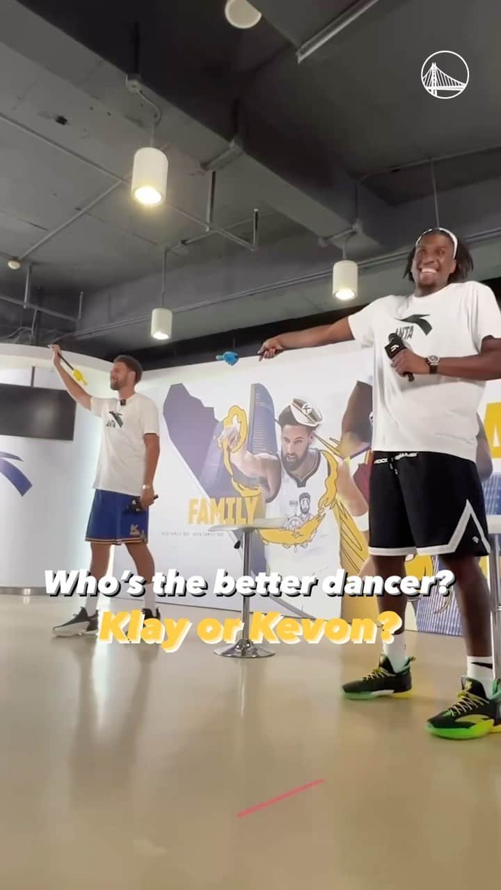 ゴールデンステート・ウォリアーズのインスタグラム：「China Klay showin’ out! 🕺」
