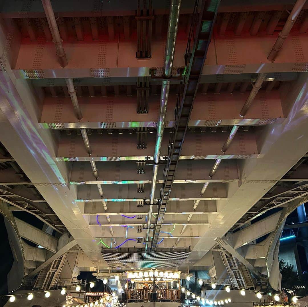 高須みほさんのインスタグラム写真 - (高須みほInstagram)「🌉 初めての橋の下、楽しかった！ #橋の下大盆踊り  #橋の下世界音楽祭  #SOULBEATASIA2023」8月27日 14時28分 - tksmh