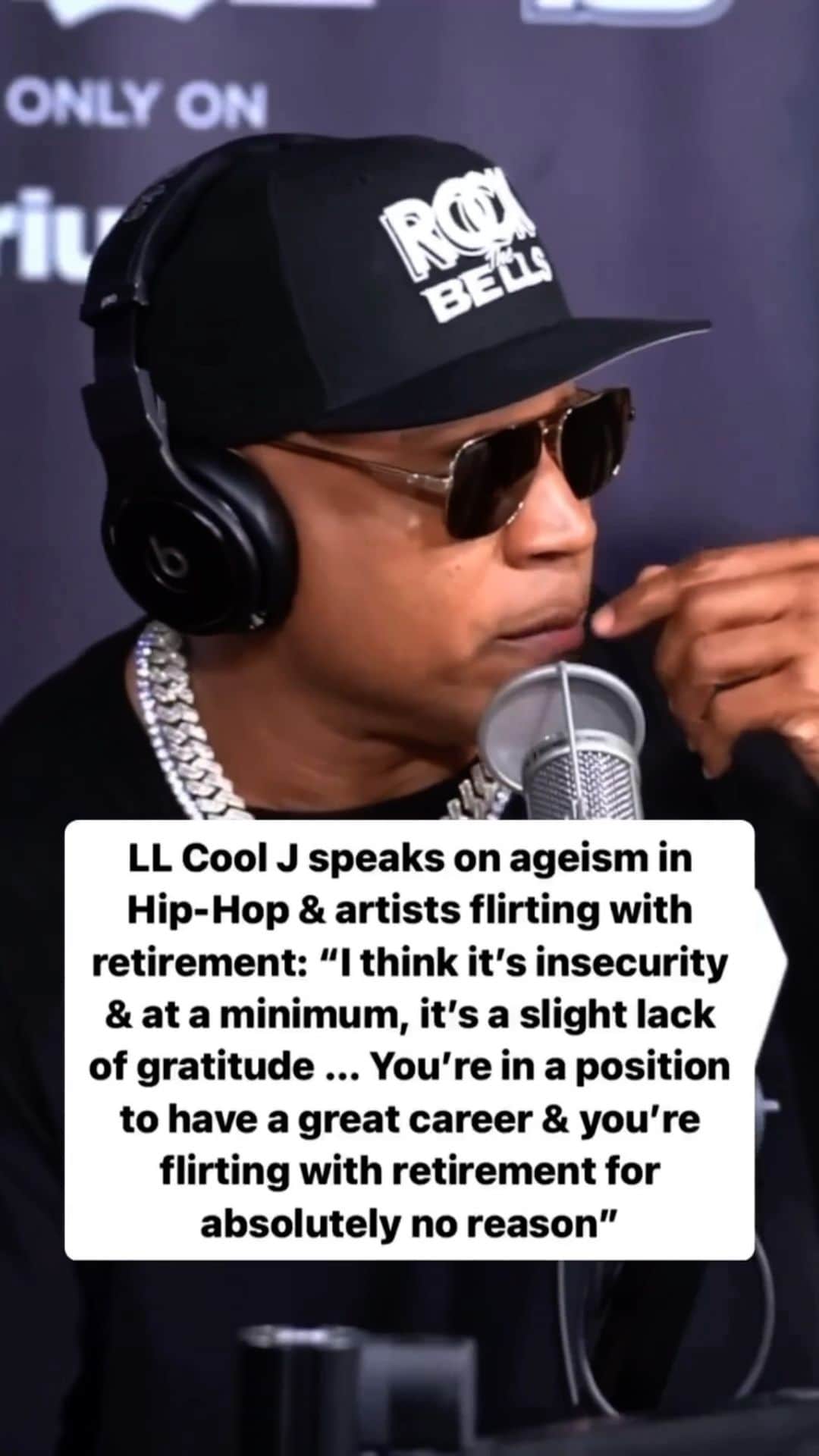 のインスタグラム：「There is no age limit in Hip Hop or music in general if you can still go then it is what it is. Never to old or young to make a hit. It’s music」