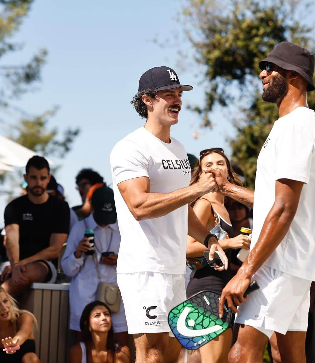 Steven Kellyさんのインスタグラム写真 - (Steven KellyInstagram)「pickleball is my new hobby thanks to @celsiusofficial - awesome event!! #CELSIUSBrandPartner #CELSIUSLiveFit」8月27日 9時43分 - stevenkelly