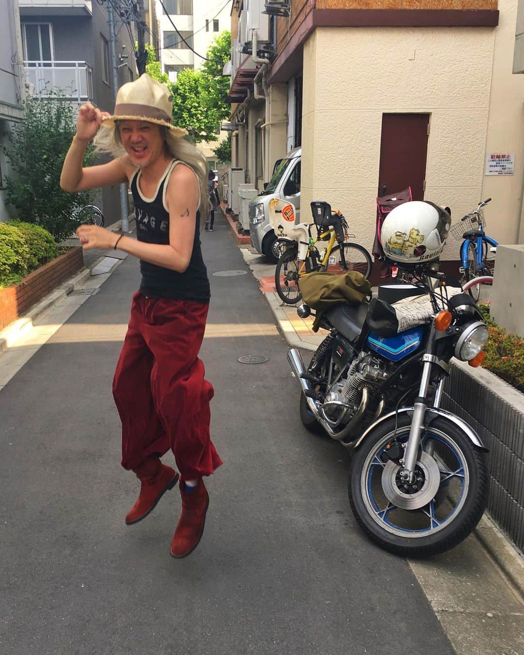 イマイアキノブのインスタグラム：「ꥄサヨナラ 厚井夏代ちゃん」